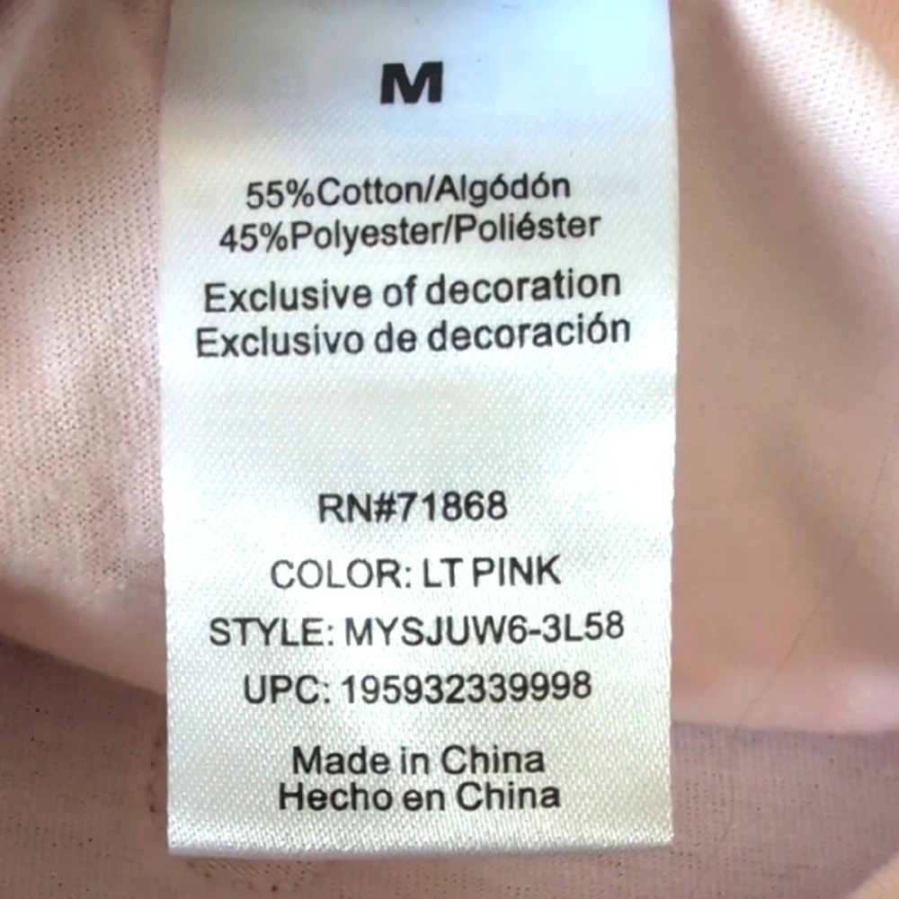 Disney Pink Mickey & Mini Mouse + Friends Graphic Shirt Crochet Flowers SZ M - Picture 13 of 16